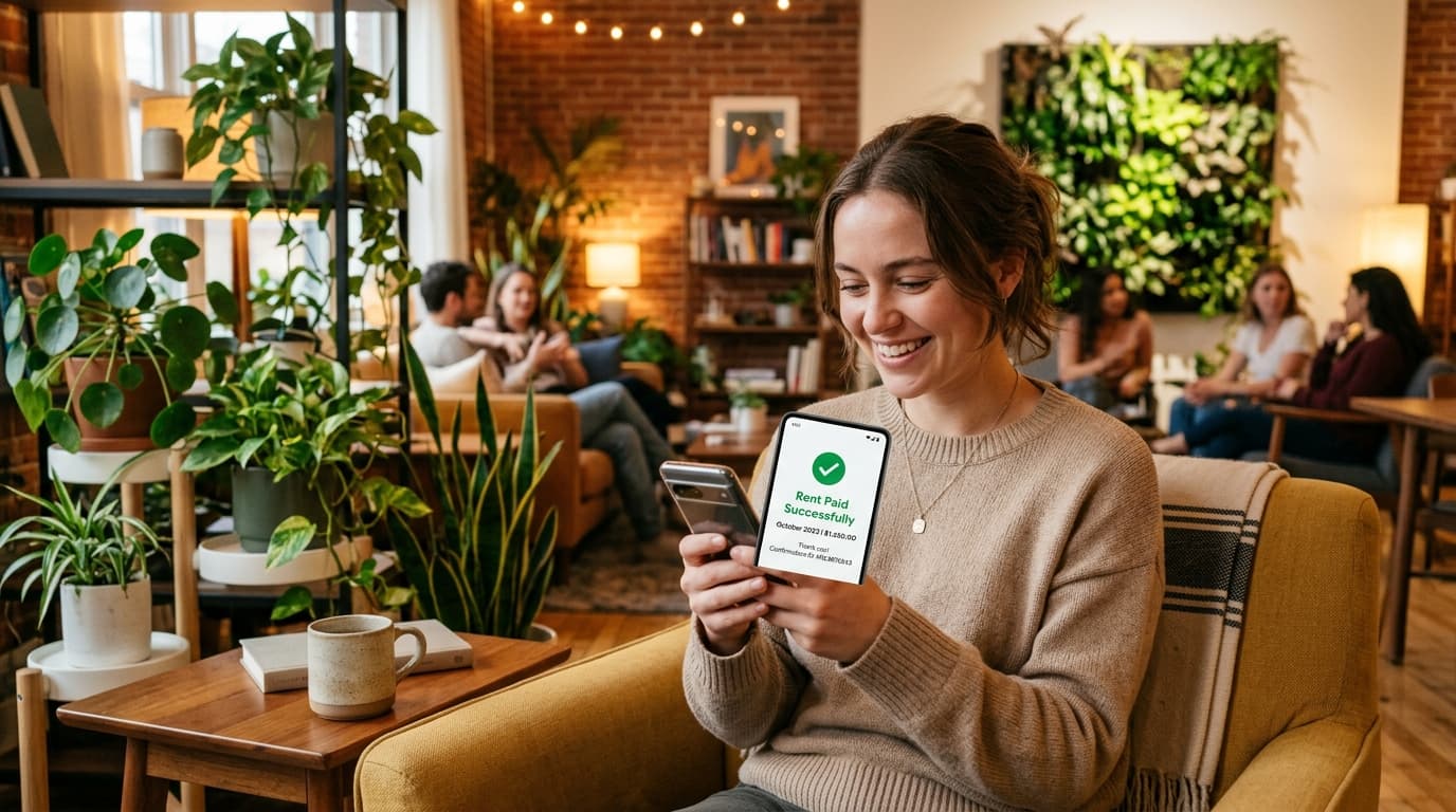 Rent lands in your bank account on time, every single month