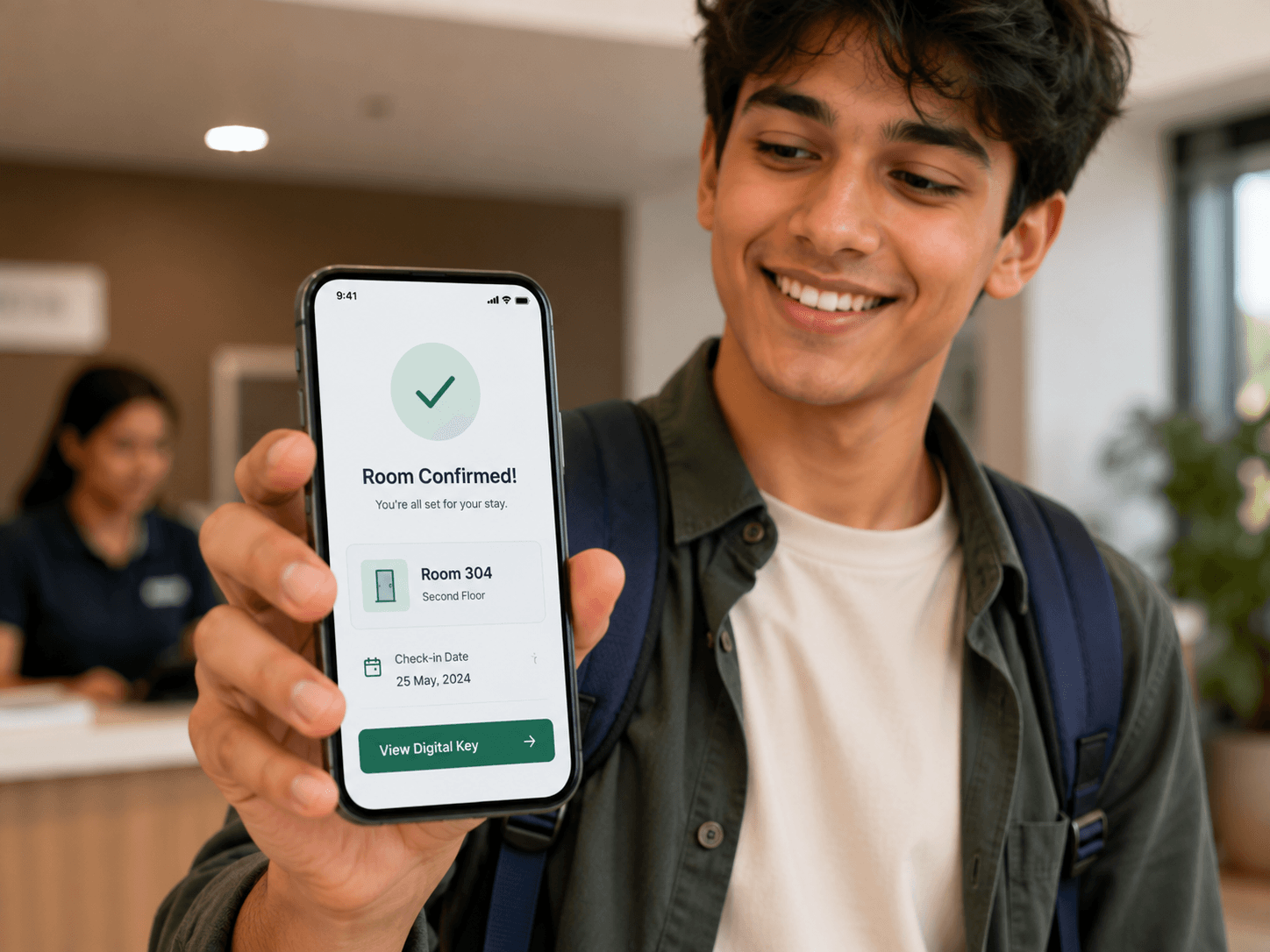 Hero — student housing dashboard